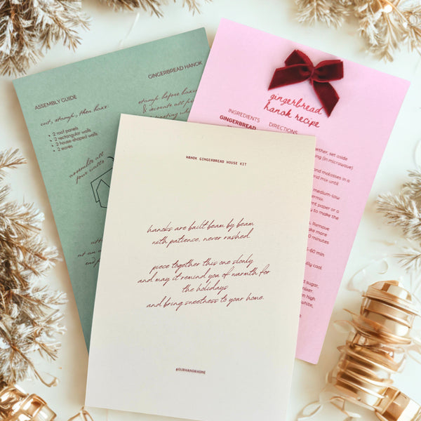 Hanok Gingerbread House Kit