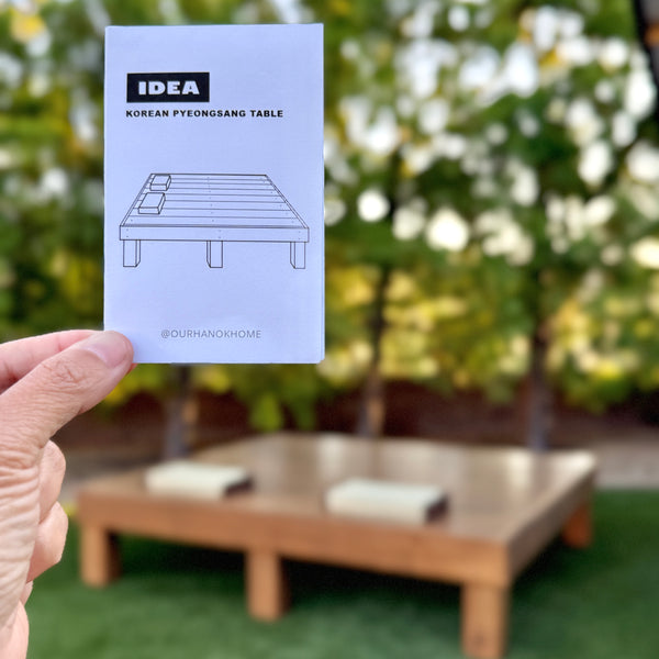 Korean Table Guide (download only)