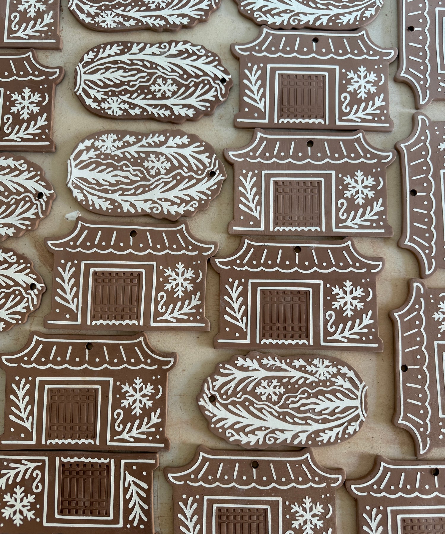 Hanok Gingerbread Ornament