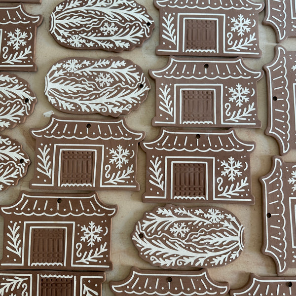 Hanok Gingerbread Ornament