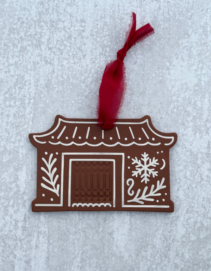Hanok Gingerbread Ornament
