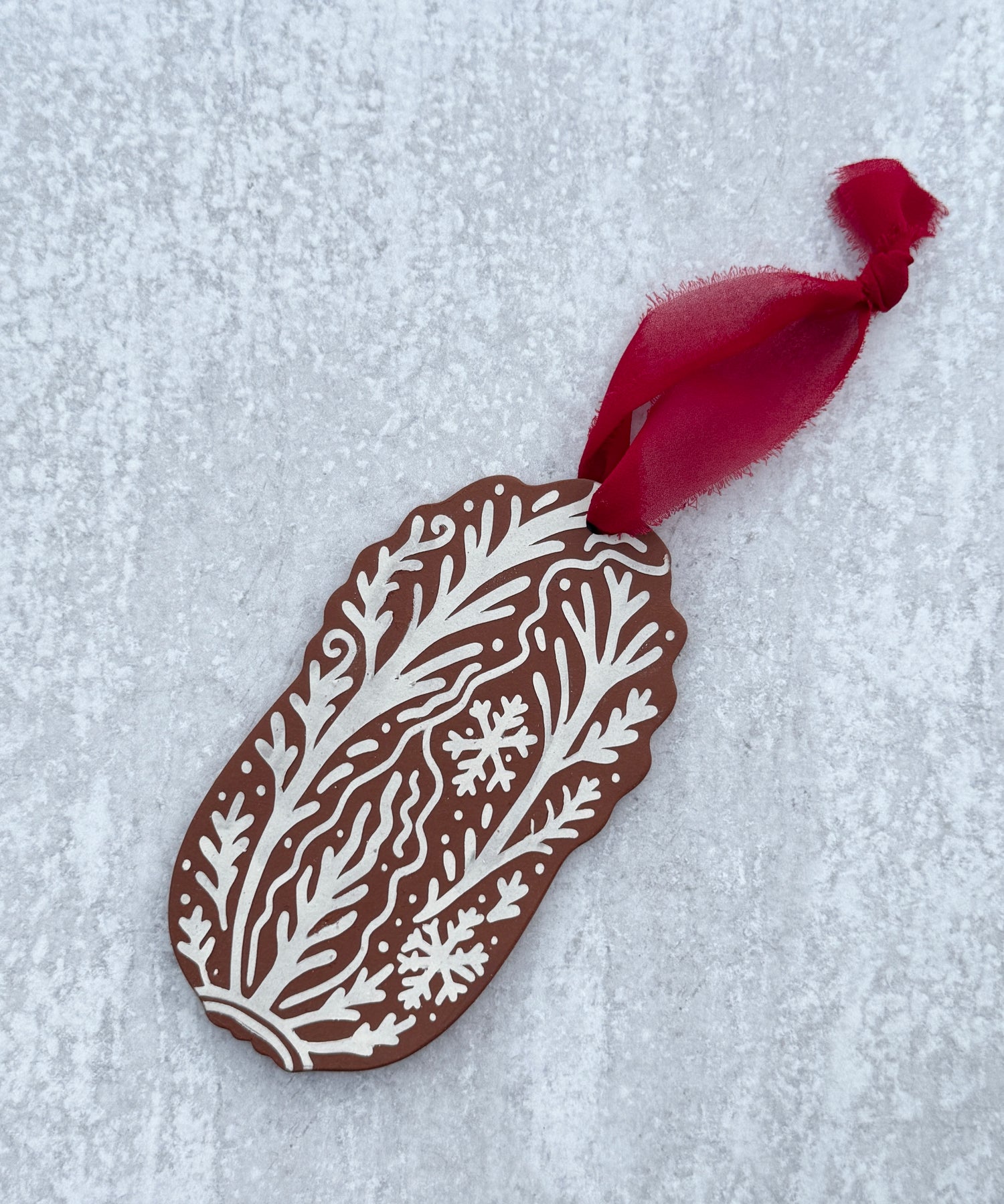 Kimchi Gingerbread Ornament