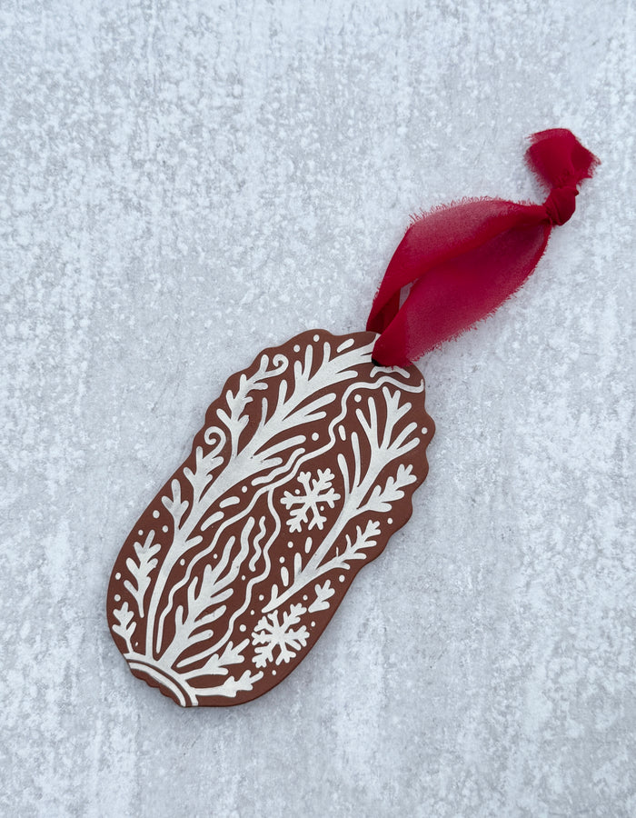 Kimchi Gingerbread Ornament