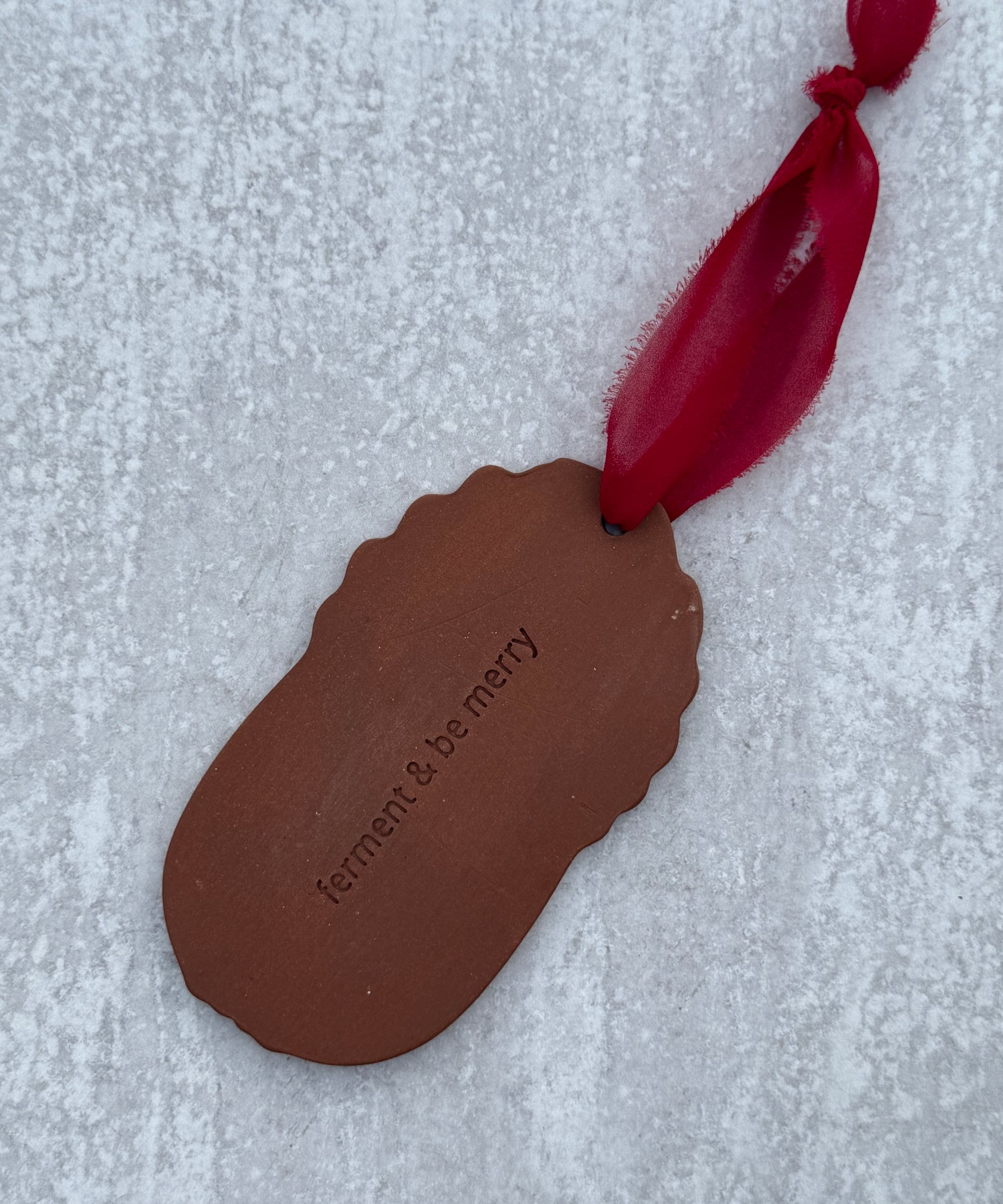 Kimchi Gingerbread Ornament