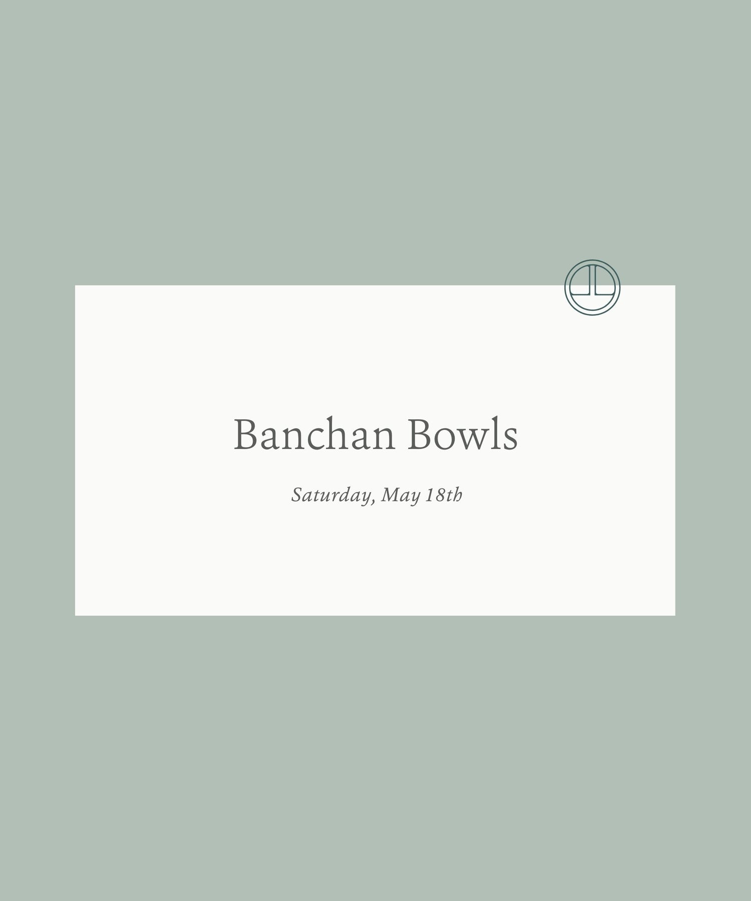 Workshop: Pottery Banchan Bowls 5/18