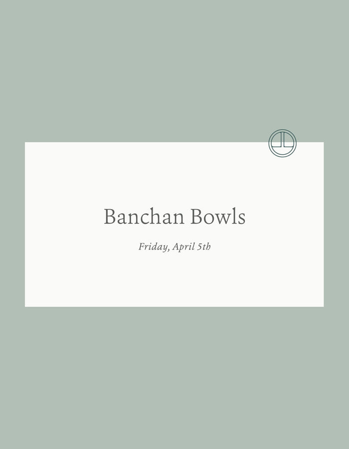 Workshop: Pottery Banchan Bowls 4/5