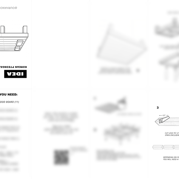 Korean Table Guide (download only)